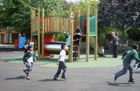 Junior Play Equipment installed by the GymFix Team in East London
